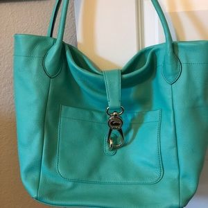 Dooney & Bourke logo lock purse